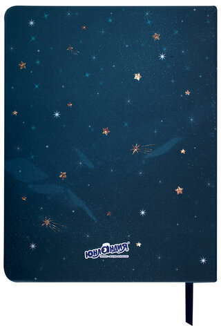 Дневник 1-11 класс 48 л., кожзам (твердая), печать, глиттер, ЮНЛАНДИЯ, "Space Avo", 106201