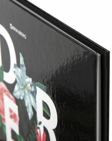 Дневник 1-11 класс 40 л., твердый, BRAUBERG, глянцевая ламинация, "Flowers", 106372