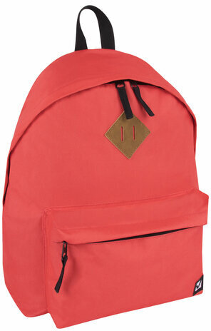 Рюкзак BRAUBERG, универсальный, сити-формат, один тон, коралловый, 20 литров, 41х32х14 см, 228844