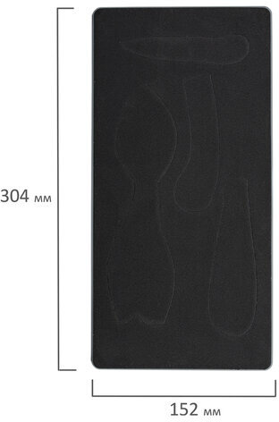 Нож для вырубки "Кролик" для Машинки для вырубки ОС-5, формат 15х30 см, сталь, ОСТРОВ СОКРОВИЩ, 663835, 867-025