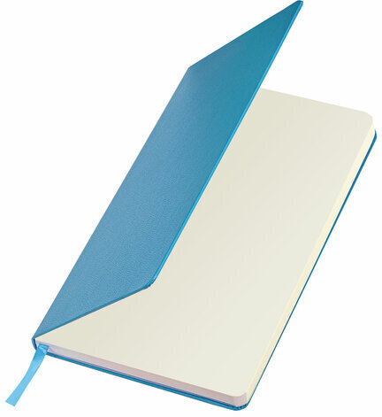 Блокнот-скетчбук А5 (130х210 мм), BRAUBERG ULTRA, балакрон, 80 г/м2, 96 л., без линовки, бирюзовый, 113050