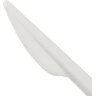 Нож одноразовый пластиковый 165 мм, белый, КОМПЛЕКТ 100 шт., СТАНДАРТ, LAIMA, 603080