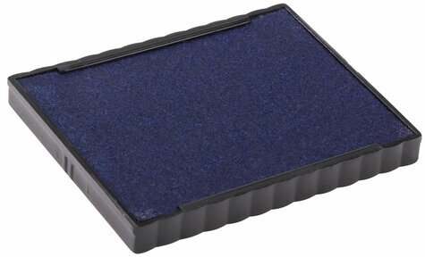 Подушка сменная STAFF (60х40 мм) для штампов "Printer 8028", "Printer 8027", синяя, 237431