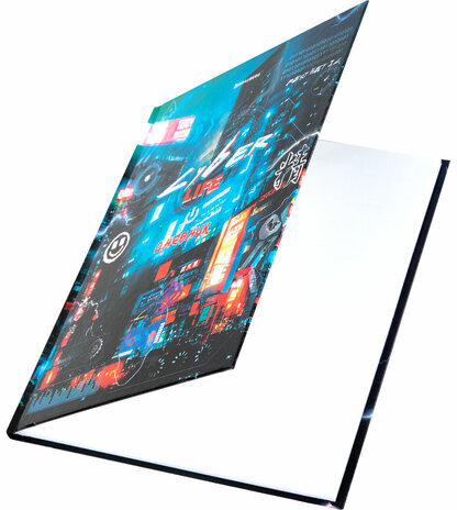 Дневник 5-11 класс 48 л., твердый, BRAUBERG, глянцевая ламинация, с подсказом, "Cyberpunk", 106881