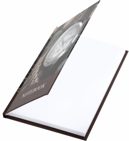 Блокнот МАЛЫЙ ФОРМАТ 110х147 мм А6, 80 л., ламинированная обложка, выборочный лак, клетка, BRAUBERG, "Время", 123242