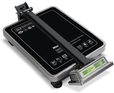 Весы напольные MERTECH M-ER 335ACL-150.20 LED (0,4-150 кг), дискретность 20 г, платформа 600x460 мм, со стойкой, 3118