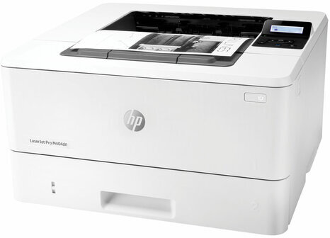 Принтер лазерный HP LaserJet Pro M404dn А4, 38 стр./мин, 80000 стр./мес., ДУПЛЕКС, сетевая карта, W1A53A