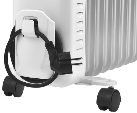 Обогреватель масляный ZANUSSI ZOH/CS-11W, 2200 Вт, 11 секций, белый, НС-1165968