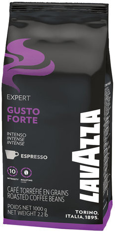 Кофе в зернах LAVAZZA "Gusto Forte Expert", 1000 г, 2868
