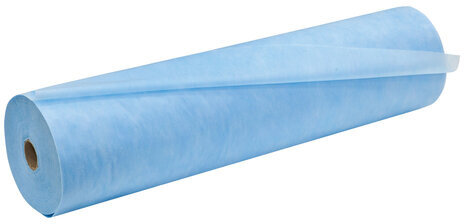 Простыня голубая рулонная с перфорацией для МРТ 70 шт., 53х210 см, СМС 18 г/м2, ЧИСТОВЬЕ, 600-514