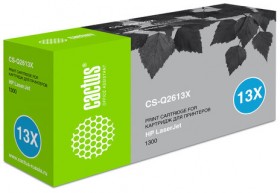 Картридж лазерный CACTUS (CS-Q2613X) для HP LaserJet 1300/1300N, ресурс 4000 стр.