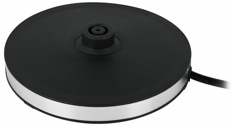 Чайник с терморегулятором и дисплеем, ДВОЙНЫЕ СТЕНКИ, SONNEN KT-8717, 1,7 л, 2200 Вт, черный, 454687