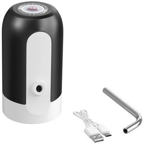 Помпа для воды электрическая SONNEN EWD161WB, 1,6 л/мин, АККУМУЛЯТОР, черная, 455469