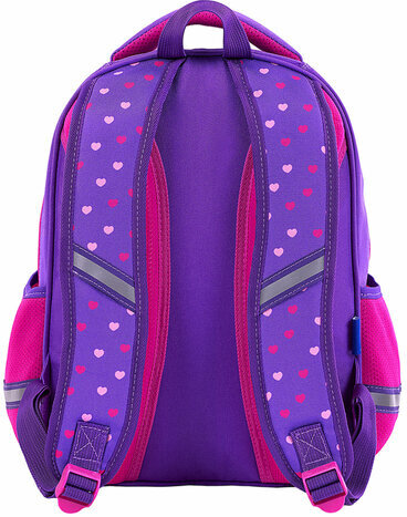 Рюкзак BRAUBERG OPTIMA, 2 отделения, с брелоком, "I love corgi", 3D-панель, 36х27х18 см, 271360