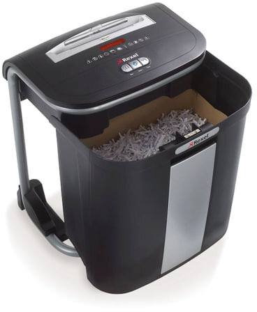 Уничтожитель (шредер) REXEL RSM1130, 5 уровень секретности, фрагменты 1,9x15 мм, 11 листов, 30 л, 2102407EU