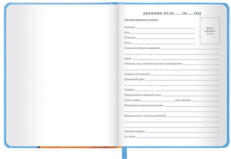 Дневник 1-11 класс 48 л., кожзам (твердая), печать, резинка, конверт, BRAUBERG, "Опять в школу", 107231