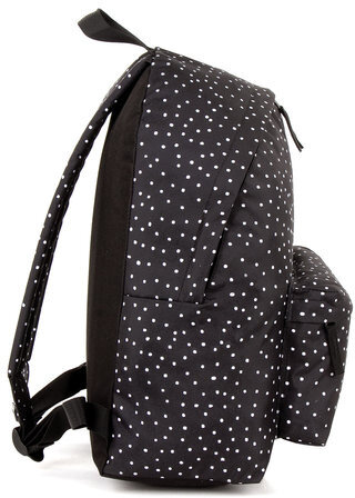 Рюкзак BRAUBERG, универсальный, сити-формат, черный в горошек, 20 литров, 41х32х14 см, 228845