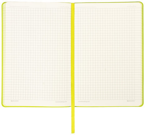 Блокнот А5 (148x218 мм), BRAUBERG "Metropolis Mix", под кожу, 80 л., клетка, темно-зеленый, 111037