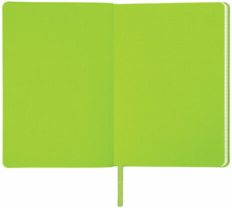 Блокнот А5 (148x218 мм), BRAUBERG "Metropolis Mix", под кожу, 80 л., клетка, темно-зеленый, 111037