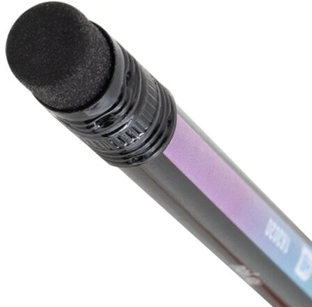 Карандаш чернографитный с принтом BRAUBERG "CATS", 1 шт., HB, с ластиком, 182020