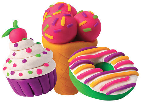 Набор для лепки "Волшебное тесто" 250 г, 5 цветов, ВОЛШЕБНЫЙ МИР, VT013