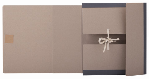 Папка архивная А4 "Форма 21", 150 мм, переплетный картон/бумвинил, завязки, до 1500 л., STAFF, 112169