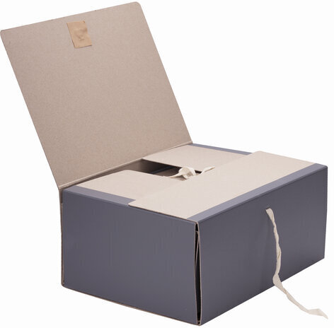 Папка архивная А4 "Форма 21", 150 мм, переплетный картон/бумвинил, завязки, до 1500 л., STAFF, 112169