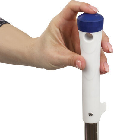 Совок для мусора LAIMA со щеткой-сметкой, механический сбрасыватель, ручка 67 см, резиновая кромка, для дома и офиса, 601473