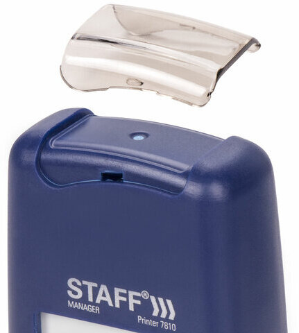 Датер-мини STAFF, месяц буквами, оттиск 22х4 мм, "Printer 7810", 237432