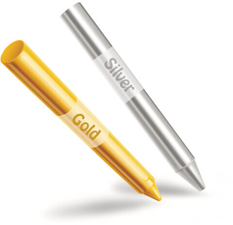 Восковые мелки ЛУЧ "Волшебная палитра", 18 цветов (16 цветов +1 золотой + 1 серебряный), 30С 1944-08