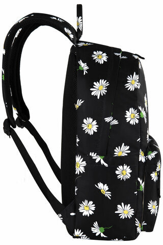 Рюкзак BRAUBERG DREAM универсальный с карманом для ноутбука, эргономичный, "Camomile", 42х26х14 см, 270773