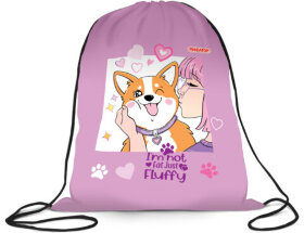 Мешок для обуви ПИФАГОР, 1 отделение, 40х32 см, Fluffy akita, 272385