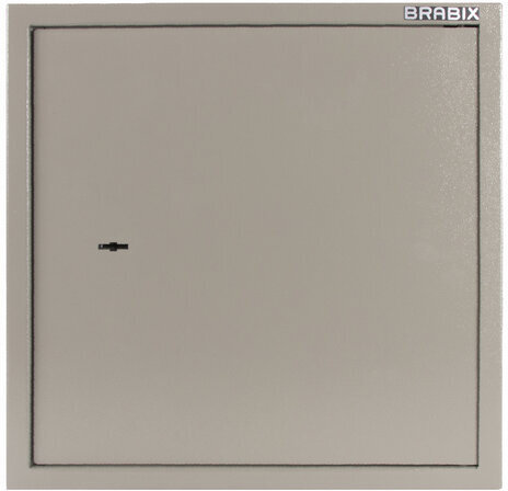 Сейф мебельный BRABIX "D-40m", 400х400х366 мм, 13 кг, ключевой замок, крепление к стене, 291164