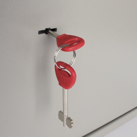 Сейф мебельный BRABIX "D-40m", 400х400х366 мм, 13 кг, ключевой замок, крепление к стене, 291164