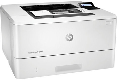 Принтер лазерный HP LaserJet Pro M404dw А4, 38 стр./мин, 80000 стр./мес., ДУПЛЕКС, Wi-Fi, сетевая карта, W1A56A