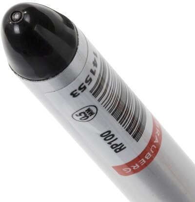 Ручка-роллер BRAUBERG "Control", ЧЕРНАЯ, корпус серебристый, узел 0,5 мм, линия письма 0,3 мм, 141553