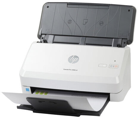 Сканер потоковый HP ScanJet Pro 3000 s4 А4, 40 стр./мин, 600x600, ДАПД, 6FW07A