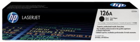 Картридж лазерный HP (CE310A) CLJ CP1025/CP1025NW, №126A, черный, оригинальный, ресурс 1200 страниц