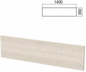 Экран к столам на металлокаркасе "Арго", шириной 1400 мм, ясень шимо