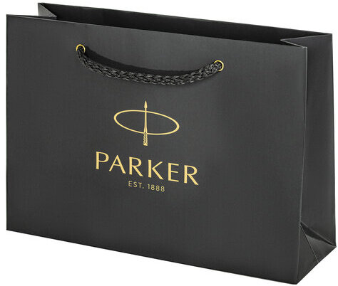 Ручка шариковая PARKER "Jotter Core Stainless Steel CT", пакет, 880892