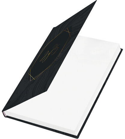 Ежедневник датированный 2025 145х215 мм, А5, STAFF, ламинированная обложка, "Темный стиль", 116017