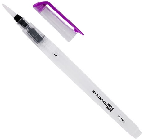 Кисти художественные с резервуаром для воды, синтетика, набор 6 шт., BRAUBERG ART DEBUT, 200965