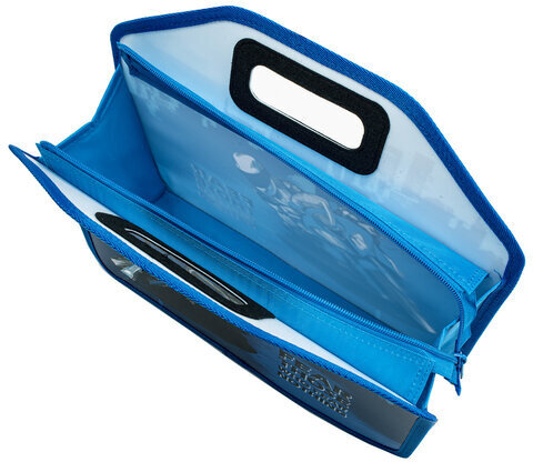 Папка-сумка ЮНЛАНДИЯ, 1 отделение, фетровые ручки, 34х30х11 см, "Best bike", 271000