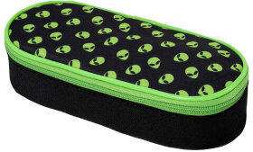 Пенал-футляр BRAUBERG, 1 отделение, органайзер, полиэстер, 22x9x5 см, &quot;Alienation&quot;, 271586