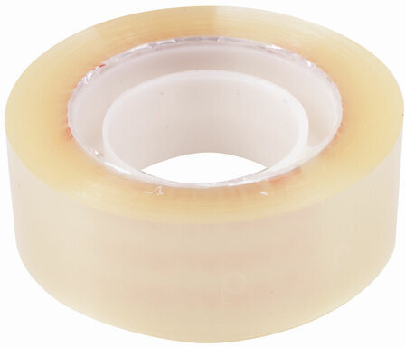 Клейкие ленты 19 мм х 33 м канцелярские BRAUBERG, комплект 2 шт., прозрачные, гарантированная длина, европодвес, 221695