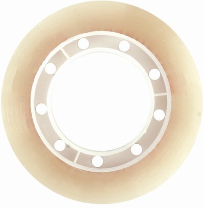 Клейкие ленты 19 мм х 33 м канцелярские BRAUBERG, комплект 2 шт., прозрачные, гарантированная длина, европодвес, 221695