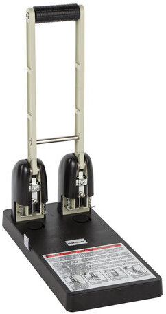 Дырокол металлический МОЩНЫЙ BRAUBERG "Heavy duty", до 150 листов, черный, 226870