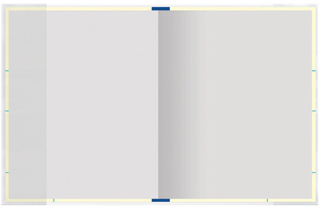 Обложка ПП для учебников младших классов ПИФАГОР, универсальная, клейкий край, 70 мкм, 265х450 мм, 227416