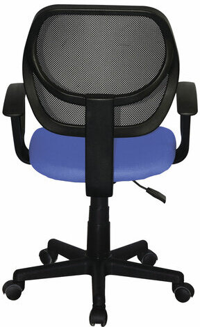 Кресло компактное BRABIX "Flip MG-305", ткань TW, синее/черное, 531919