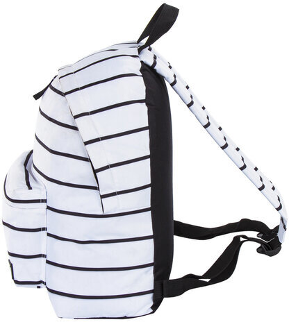 Рюкзак BRAUBERG, универсальный, сити-формат, белый в полоску, 20 литров, 41х32х14 см, 228846